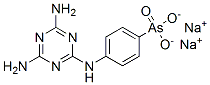 disodium [4-[(4,6-diamino-1,3,5-triazin-2-yl)amino]phenyl]arsonate CAS#: 3599-28-8