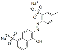 disodium 6-[(2,4-dimethyl-6-sulphonatophenyl)azo]-5-hydroxynaphthalene-1-sulphonate CAS#: 3257-28-1