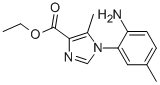 ethyl 1-(2-amino-5-methylphenyl)-5-methyl-1H-imidazole-4-carboxylate CAS#: 164330-69-2