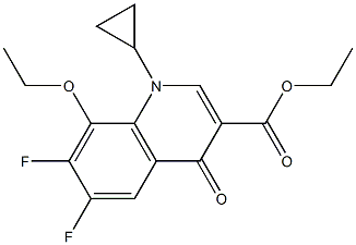 ethyl 1-cyclopropyl-8-ethoxy-6,7-difluoro-4-oxo-1,4-dihydroquinoline-3-carboxylate CAS#: 172602-83-4
