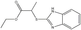 ethyl 2-(1H-benzimidazol-2-ylthio)propanoate CAS#: 160004-14-8
