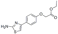 ethyl 2-[4-(2-amino-1,3-thiazol-4-yl)phenoxy]acetate CAS#: 168127-29-5