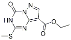 ethyl 2-(Methylthio)-4-oxo-3,4-dihydropyrazolo[1,5-a][1,3,5]triazine-8-carboxylate CAS#: 278600-53-6