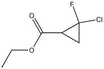 ethyl 2-chloro-2-fluorocyclopropanecarboxylate CAS#: 155051-93-7