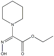 ethyl 2-(hydroxyimino)-2-piperidinoacetate CAS#: 120209-12-3