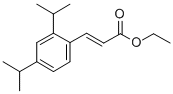 ethyl 3-[2,4-bis(1-methylethyl)phenyl]acrylate CAS#: 32580-72-6