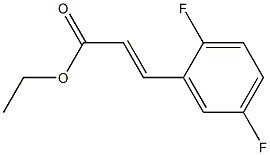 ethyl 3-(2,5-difluorophenyl)acrylate CAS#: 375368-91-5