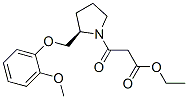 ethyl 3-[(2R)-2-[(2-methoxyphenoxy)methyl]pyrrolidin-1-yl]-3-oxo-propa noate CAS#: 161364-85-8