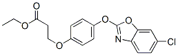 ethyl 3-[4-(6-chlorobenzooxazol-2-yl)oxyphenoxy]propanoate CAS#: 116573-18-3