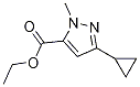 ethyl 3-cyclopropyl-1-methyl-1H-pyrazole-5-carboxylate CAS#: 133261-11-7