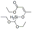 ethyl 3-[(diethoxymethylsilyl)oxy]-2-butenoate CAS#: 3369-76-4