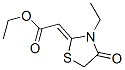ethyl (3-ethyl-4-oxothiazolidin-2-ylidene)acetate CAS#: 36958-87-9