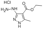 ethyl 3-hydrazino-5-methyl-1H-pyrazole-4-carboxylate monohydrochloride CAS#: 31697-10-6