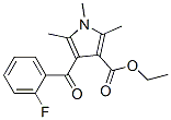 ethyl 4-(2-fluorobenzoyl)-1,2,5-trimethyl-pyrrole-3-carboxylate CAS#: 162152-09-2