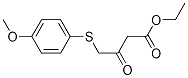 ethyl 4-(4-Methoxyphenylthio)-3-oxobutanoate CAS#: 145389-08-8