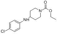 ethyl 4-[(4-chlorophenyl)amino]piperidine-1-carboxylate CAS#: 37656-66-9