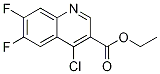 ethyl 4-chloro-6,7-difluoroquinoline-3-carboxylate CAS#: 318685-01-7