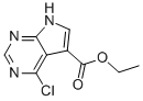 ethyl 4-chloro-7H-pyrrolo[2,3-d]pyrimidine-5-carboxylate CAS#: 144927-57-1