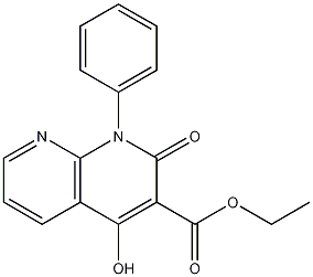 ethyl 4-hydroxy-2-oxo-1-phenyl-1,2-dihydro-1,8-naphthyridine-3-carboxylate CAS#: 138305-20-1