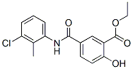 ethyl 5-[(3-chloro-2-methyl-phenyl)carbamoyl]-2-hydroxy-benzoate CAS#: 38507-95-8