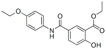 ethyl 5-[(4-ethoxyphenyl)carbamoyl]-2-hydroxy-benzoate CAS#: 38507-91-4