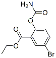 ethyl 5-bromo-2-carbamoyloxy-benzoate CAS#: 122277-22-9