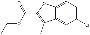ethyl 5-chloro-3-Methylbenzofuran-2-carboxylate CAS#: 119138-73-7