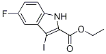 ethyl 5-fluoro-3-iodo-1H-indole-2-carboxylate CAS#: 167631-21-2