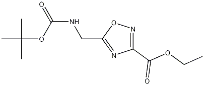 ethyl 5-((tert-butoxycarbonylamino)methyl)-1,2,4-oxadiazole-3-carboxylate CAS#: 164029-34-9