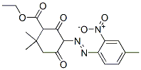 ethyl 6,6-dimethyl-3-[(4-methyl-2-nitrophenyl)azo]-2,4-dioxocyclohexanecarboxylate CAS#: 38949-38-1