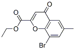 ethyl 8-bromo-6-methyl-4-oxo-chromene-2-carboxylate CAS#: 38322-72-4