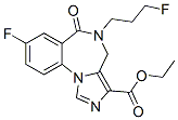 ethyl 8-fluoro-5,6-dihydro-5-(3'-fluoropropyl)-6-oxo-4H-imidazol(1,5-a)(1,4)benzodiazepine-3-carboxylate CAS#: 133368-71-5