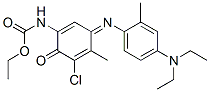 ethyl N-(5-chloro-3-(4-(diethylamino)-2-methylphenylimino)-4-methyl-6-oxo-1,4-cyclohexadienyl)carbamate CAS#: 125630-94-6