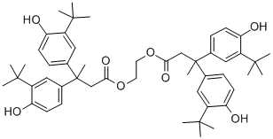 ethylene bis[3,3-bis(3-tert-butyl-4-hydroxyphenyl)butyrate] CAS#: 32509-66-3