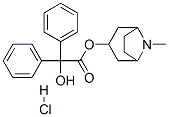 exo-8-methyl-8-azabicyclo[3.2.1]oct-3-yl diphenylglycolate hydrochloride CAS#: 36173-66-7
