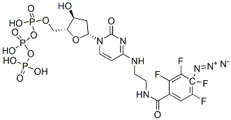 exo-N-(2-(4-azidotetrafluorobenzamido)ethyl)-deoxycytidine-5'-triphosphate CAS#: 145278-12-2