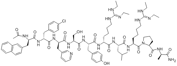 ganirelix CAS#: 123246-29-7