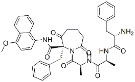 glutaryl-phenylalanyl-alanyl-alanyl-phenylalanine 4-methoxynaphthylamide CAS#: 132806-29-2