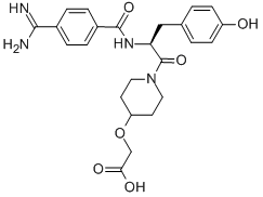 lamifiban CAS#: 144412-49-7