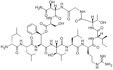 lysobactin CAS#: 118374-47-3