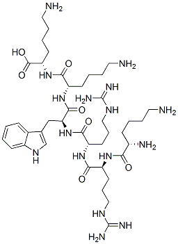 lysyl-arginyl-arginyltryptophyl-lysyl-lysine CAS#: 141363-41-9