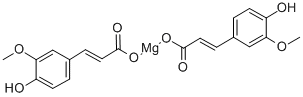 magnesium(2+) (E)-4'-hydroxy-3'-methoxycinnamate CAS#: 32928-67-9
