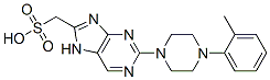 methanesulfonic acid, 2-[4-(2-methylphenyl)piperazin-1-yl]-7H-purine CAS#: 37425-16-4