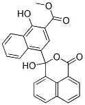 methyl 1-hydroxy-4-(1-hydroxy-3-oxo-1H,3H-naphtho[1,8-cd]pyran-1-yl)-2-naphthoate CAS#: 43000-19-7