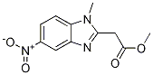 methyl 2-(1-methyl-5-nitro-1H-benzo[d]imidazol-2-yl)acetate CAS#: 134426-33-8