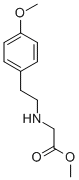 methyl 2-{[2-(4-methoxyphenyl)ethyl]amino}acetate CAS#: 158458-07-2