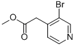 methyl 2-(3-bromopyridin-4-yl)acetate CAS#: 162615-12-5