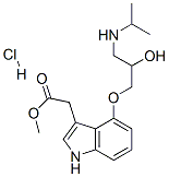 methyl 2-[4-[2-hydroxy-3-(propan-2-ylamino)propoxy]-1H-indol-3-yl]acet ate hydrochloride CAS#: 145313-41-3