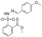 methyl 2-[[(4-methoxyphenyl)methylideneamino]sulfamoyl]benzoate CAS#: 145865-87-8