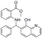 methyl 2-[[(8-hydroxy-7-quinolyl)phenylmethyl]amino]benzoate CAS#: 3571-26-4